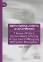 „Mainstreaming Gender in Local Government“; Buchcover in Lila und Grau, verfasst von Juliet Joseph.