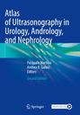 Oben steht: "Atlas of Ultrasonography in Urology, Andrology, and Nephrology". Unten: Blaue Wellen, Springer-Logo.