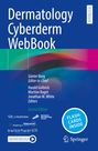 Titel: "Dermatology Cyberderm WebBook". Autoren: Günter Burg, Harald Gollnick, Martine Bagot, Jonathan M. White. Zweite Auflage. Logos unten.
