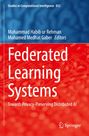 Oben steht "Studies in Computational Intelligence 832". Darunter: "Federated Learning Systems". Unten rechts ein Springer-Logo.