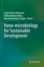 Buchtitel: "Nano-microbiology for Sustainable Development" von Mohanta, Mishra, Pudake. Grüner Hintergrund, Springer-Logo.