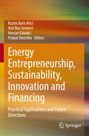 Buchtitel: „Energy Entrepreneurship, Sustainability, Innovation and Financing“ von mehreren Herausgebern bei Springer. Farbhintergrund.