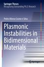 "Plasmonic Instabilities in Bidimensional Materials" von Pedro Afonso Cosme e Silva. Treppenartige Grafik mit Springer-Logo.