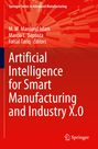 Text: "Artificial Intelligence for Smart Manufacturing and Industry X.0." Roter Hintergrund, Springer-Logo unten rechts.