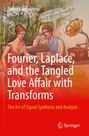 Titel: "Fourier, Laplace, and the Tangled Love Affair with Transforms". Illustration: Mann und Frau musizieren.