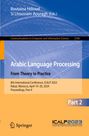 : Arabic Language Processing: From Theory to Practice, Buch