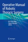 "Operative Manual of Robotic Thoracic Surgery", Ali Zamir Khan, Shyam Kolvekar, Editors. Blaues Cover mit abstraktem Design.
