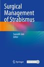 „Surgical Management of Strabismus“ von Saurabh Jain, Editor. Springer-Logo. Farbenfrohe Musterung oben und unten.