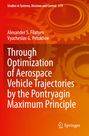 Text: "Through Optimization of Aerospace Vehicle Trajectories by the Pontryagin Maximum Principle." Zahnrad-Grafik im Hintergrund.