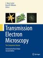 "C. Barry Carter, David B. Williams, Editors. Transmission Electron Microscopy. Bilder: Gelbes Objekt, grüne Struktur, Punktmuster."