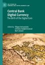„Central Bank Digital Currency: The Birth of the Digital Euro“ steht vor einer alten Europakarte in warmen Farben.