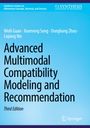 Buchtitel: "Advanced Multimodal Compatibility Modeling and Recommendation, Third Edition." Türkises Design mit Logo.