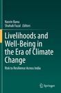 Buchtitel: "Livelihoods and Well-Being in the Era of Climate Change: Risk to Resilience Across India", Springer-Logo.