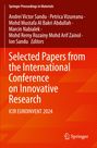 Cover: "Springer Proceedings in Materials". Autoren und Titel: "Selected Papers from the International Conference..."