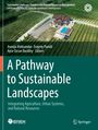 Titel: "A Pathway to Sustainable Landscapes". Bild zeigt eine Luftaufnahme eines Hauses mit Pool inmitten von Feldern.