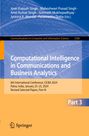 : Computational Intelligence in Communications and Business Analytics, Buch