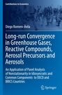 "Long-run Convergence in Greenhouse Gases...," von Diego Romero-Ávila. Stadtbild im Hintergrund, Logo von Springer.