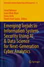 Titel: "Emerging Trends in Information System Security Using AI & Data Science for Next-Generation Cyber Analytics." Oben Namen der Herausgeber in Rot. Unten Springer-Logo. Hintergrund: bunte Lichtbahnen.