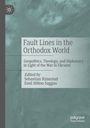 Text: "Fault Lines in the Orthodox World. Geopolitics, Theology, and Diplomacy in Light of the War in Ukraine." Hintergrund in Blau-Grau.