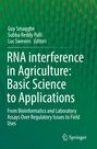 Titel: „RNA interference in Agriculture: Basic Science to Applications“. Grüner Hintergrund mit Springer-Logo.