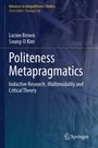 „Politeness Metapragmatics“ von Lucien Brown und Soung-U Kim. Blauer Hintergrund mit Bambusmotiv. Springer-Logo.