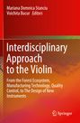 "Interdisciplinary Approach to the Violin" mit Autoren Mariana Domnica Stanciu und Voichita Bucur. Unten rechts ein Springer-Logo.