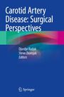 Text: "Carotid Artery Disease: Surgical Perspectives". Autoren: Djordje Radak, Stevo Duvnjak. Logo: Springer.