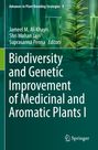 Titel: Biodiversity and Genetic Improvement of Medicinal and Aromatic Plants I. Grüner Hintergrund mit Pflanze. Springer-Logo.