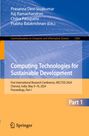 : Computing Technologies for Sustainable Development, Buch