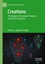 Text: "THE SEVEN C’S OF CREATIVITY. Creations: The Nature of Creative Products in the 21st Century. Edited by David H Cropley."  
Eine Illustration mit bunten Glühbirnen und Vernetzungen.