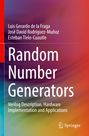 Cover: "Random Number Generators", Autoren: Luis Gerardo de la Fraga, José David Rodríguez-Muñoz, Esteban Tlelo-Cuautle. Buntes Design.