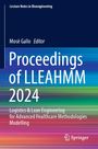"Proceedings of LLEAHMM 2024" in großem Text. Darunter ein bunter, horizontal verschwommener Hintergrund.