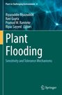 "Plant Flooding: Sensitivity and Tolerance Mechanisms" von Riyazuddin Riyazuddin et al. mit einem abstrakten, blauen Hintergrund.