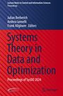 "Systems Theory in Data and Optimization: Proceedings of SysDO 2024." Oben blauer Hintergrund, unten roter Hintergrund, Springer-Logo.