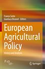 Titel: "European Agricultural Policy: History and Analysis". Farbhintergrund in Orange und Grün, Springer-Logo.
