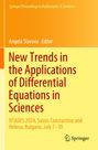 Titel: "New Trends in the Applications of Differential Equations in Sciences". Farben: Orange und Gelb. Springer-Logo unten rechts.