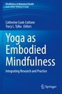 „Yoga as Embodied Mindfulness: Integrating Research and Practice“. Blaues, schlichtes Design mit Springer-Logo.