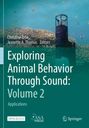 „Exploring Animal Behavior Through Sound: Volume 2“ steht auf türkisblauem Hintergrund mit Korallenriff und Gerät.