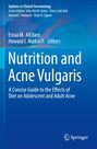 "Nutrition and Acne Vulgaris" von Esraa M. AlEdani. Ein blaues Cover mit Springer-Logo unten rechts.