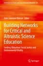 Text: "Building Networks for Critical and Altruistic Science Education" auf orange Hintergrund. Unten rechts Springer-Logo.