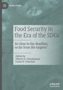 : Food Security in the Era of the SDGs, Buch