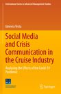 Titel: Social Media and Crisis Communication in the Cruise Industry. Orange Hintergrund, Springer-Logo.