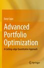„Advanced Portfolio Optimization", Autor: Dany Cajas. Gelb-orange Farbverläufe, Springer-Logo unten rechts.