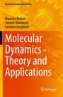 „Molecular Dynamics - Theory and Applications“ Text auf orange Hintergrund, Autoren: Maurizio Bottoni, Simone Mantovani.
