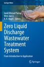 Titel: "Zero Liquid Discharge Wastewater Treatment System". Hände halten fließendes Wasser auf blauem Hintergrund.