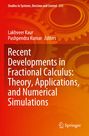 Titel: Recent Developments in Fractional Calculus. Zahnrad-Illustration im Hintergrund, Springer-Logo unten.
