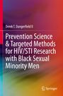 Titel: "Prevention Science & Targeted Methods for HIV/STI Research with Black Sexual Minority Men". Buntes, verwischtes Farbmuster.