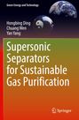 "Supersonic Separators for Sustainable Gas Purification" in großer Schrift. Hintergrund mit Erde und Yin-Yang.