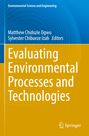 Text: "Evaluating Environmental Processes and Technologies". Blau-gelber Hintergrund mit einem Springer-Logo unten.