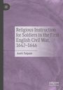 Titel: "Religious Instruction for Soldiers in the First English Civil War, 1642-1646" von Antti Taipale; violetter Hintergrund.